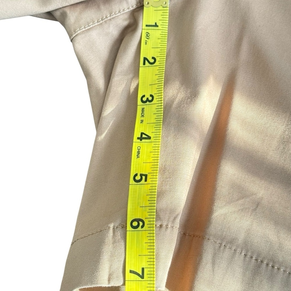 Talbots Tan Bermuda Shorts Classic Tailored Style - Picture 6 of 9